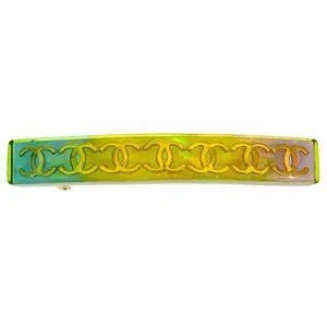 CHANEL | Accessories | Chanel Hair Clip Barrette Yellow Gold  display picture 2